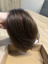 Naturalne włosy kucyk gumka z włosami prawdziwe