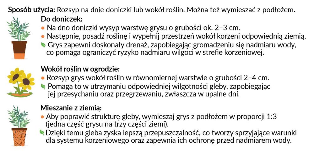 Grys ceglany, do doniczek, rabat, zamiast kory lub keramzytu