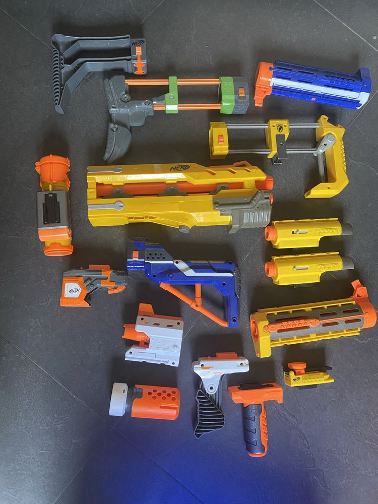 Nerf varias e acessorios