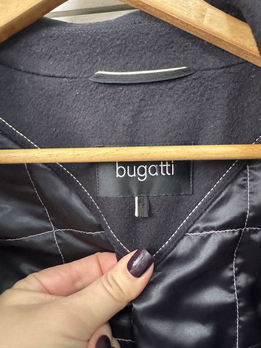 Шикарне чоловіче пальто wool+cashemire Bugatti оригінал л-хл