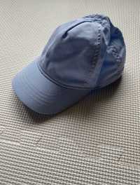 Bawełniana błękitna czapka z daszkiem H&M 62/68