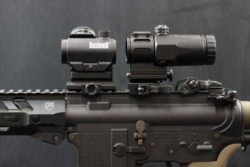 Комплект Bushnell Коллиматор TRS-25 + Магнифер Leapers UTG 3X25