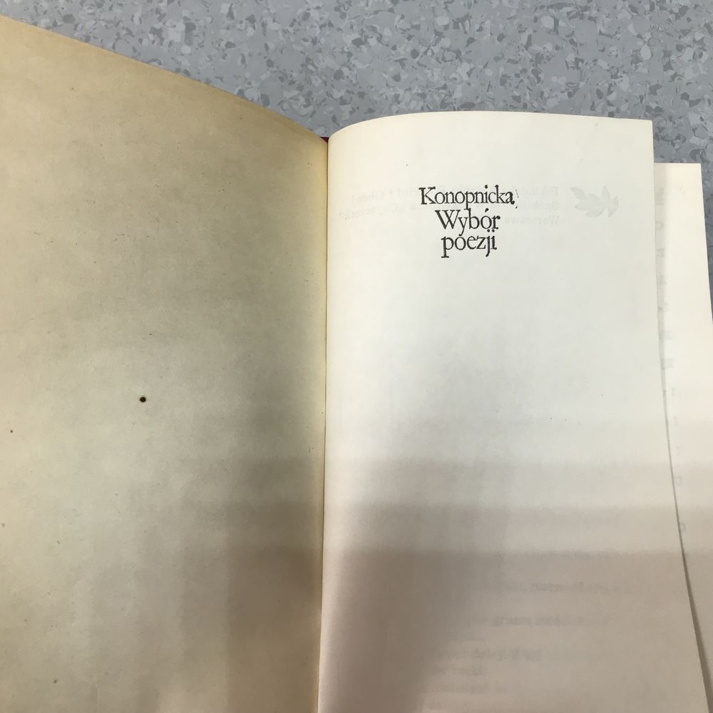 Wybór poezji - Konopnicka Maria