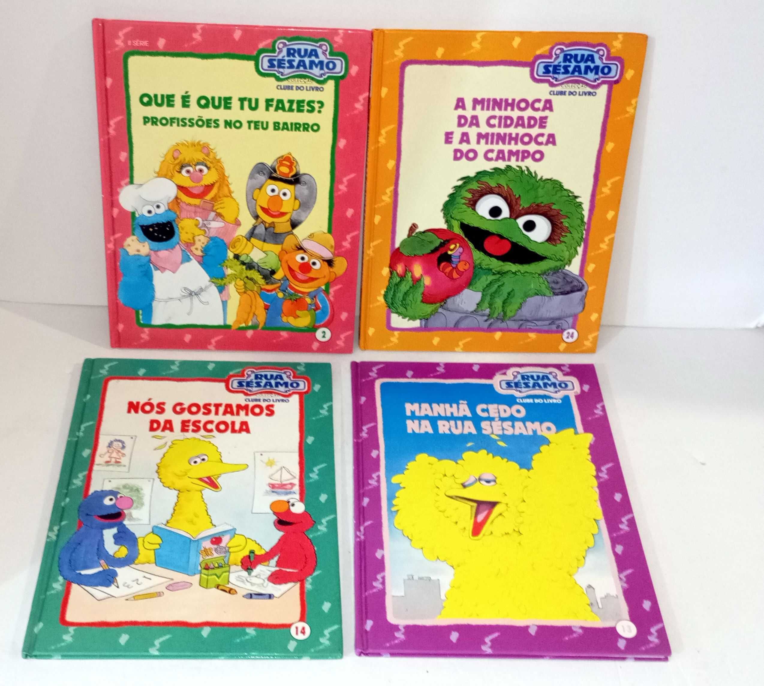 Livros da Coleção da Rua Sésamo (mais nas restantes fotografias)