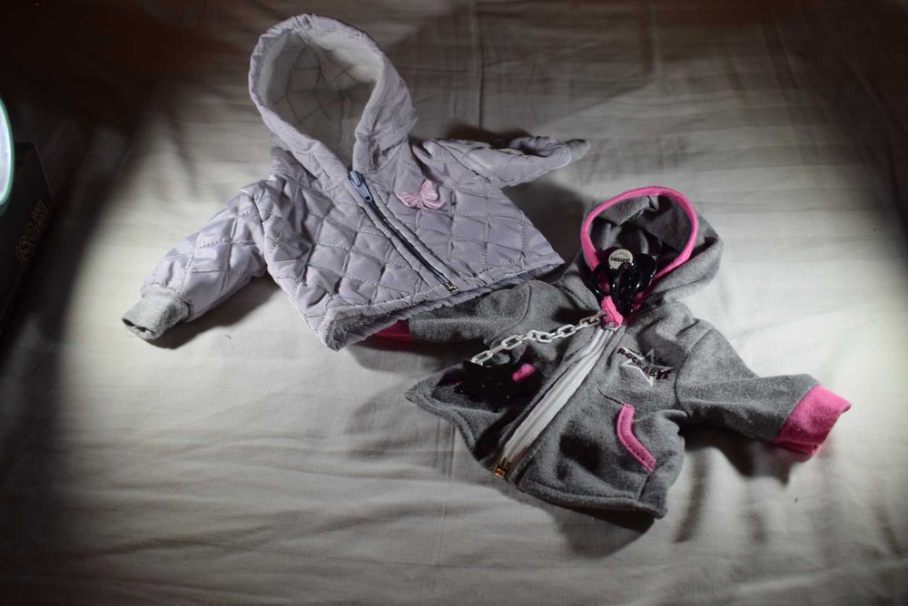 zestaw ubranek dla lalek bobasów 40cm