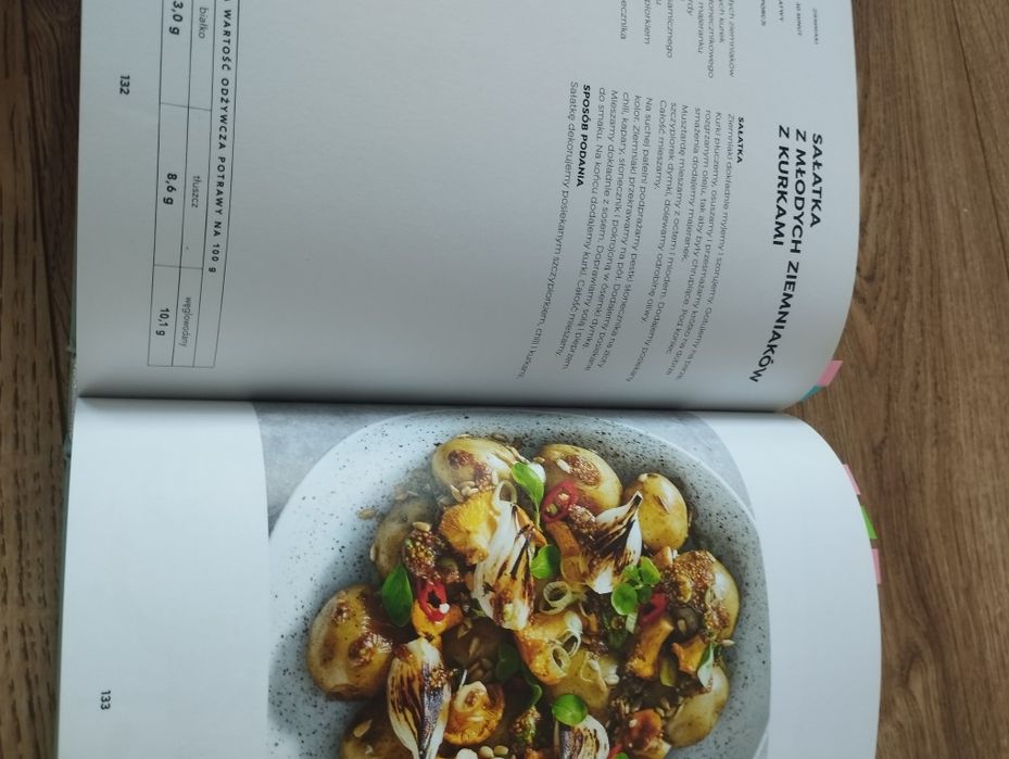 Książka jeść zdrowiej warzywa i owoce