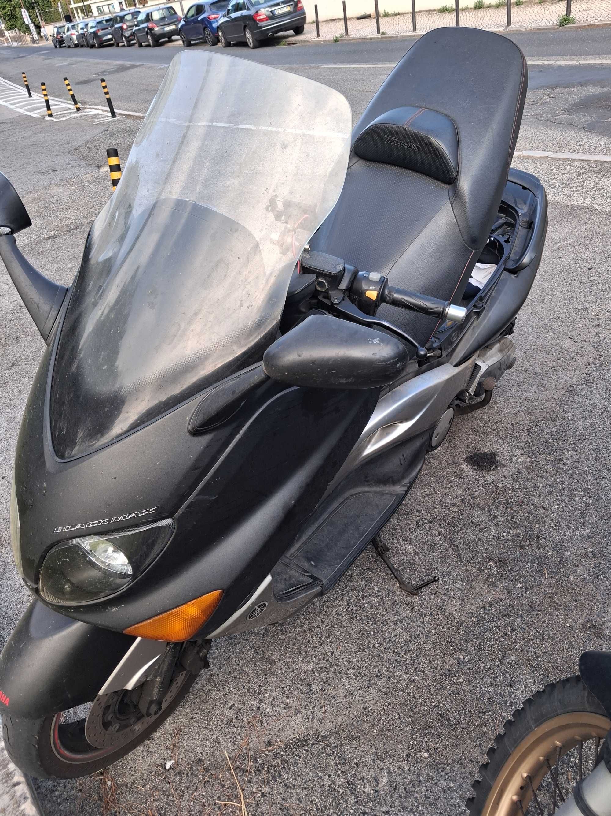 Yamaha Tmax 500 black max