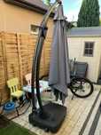 Parasol antracyt