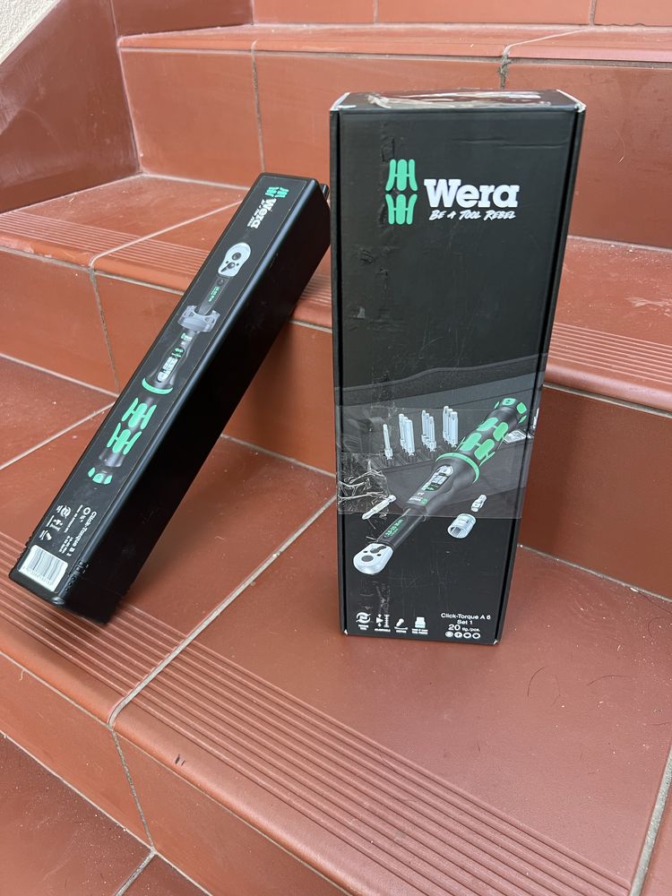 Klucz dynamometryczny Wera Click-Torque A 6 Set 1 (20 el.), nowy zesta