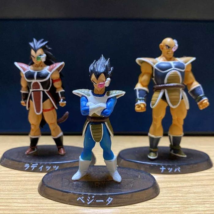 DRAGON BALL Z Soul Of Hyper Figuration  - Vegeta,Nappa & Raditz usados