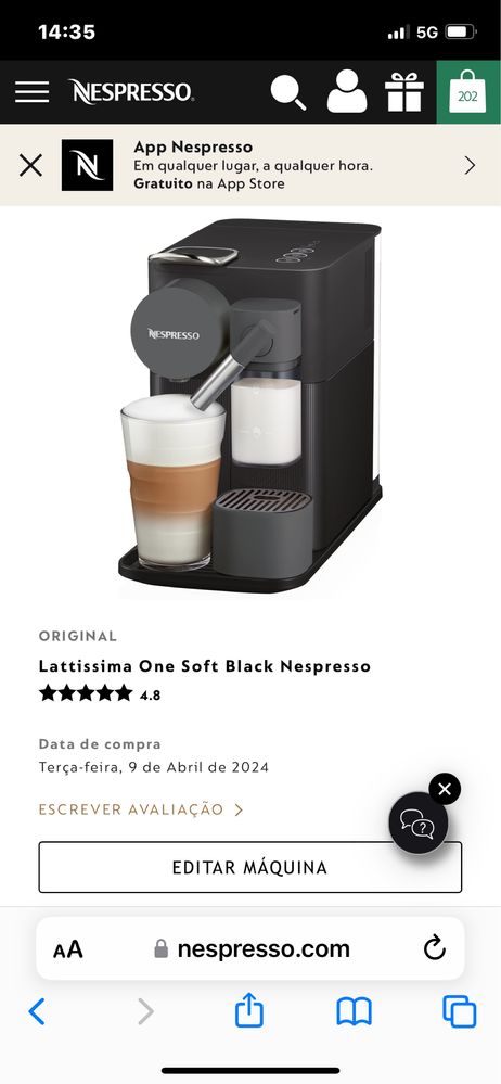 Maquina Latissima One