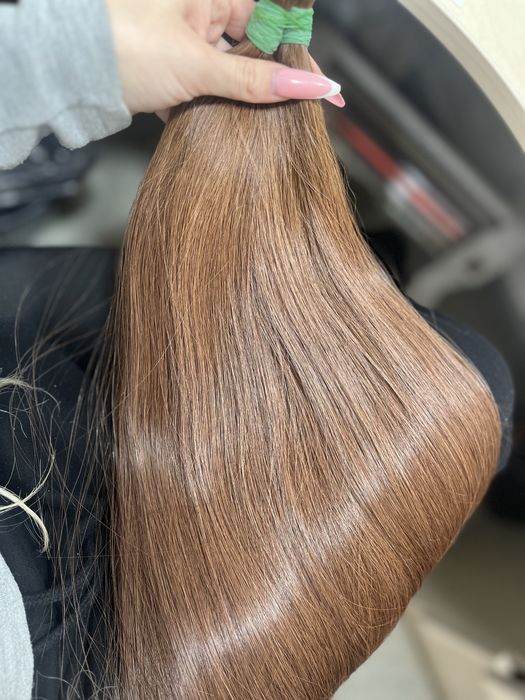 Славянка #05 Цена за 100 грам, 65 и 70 см волосы для наращивания