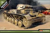 Academy 13535 czołg PzKpfw II Ausf. F North Africa model 1:35