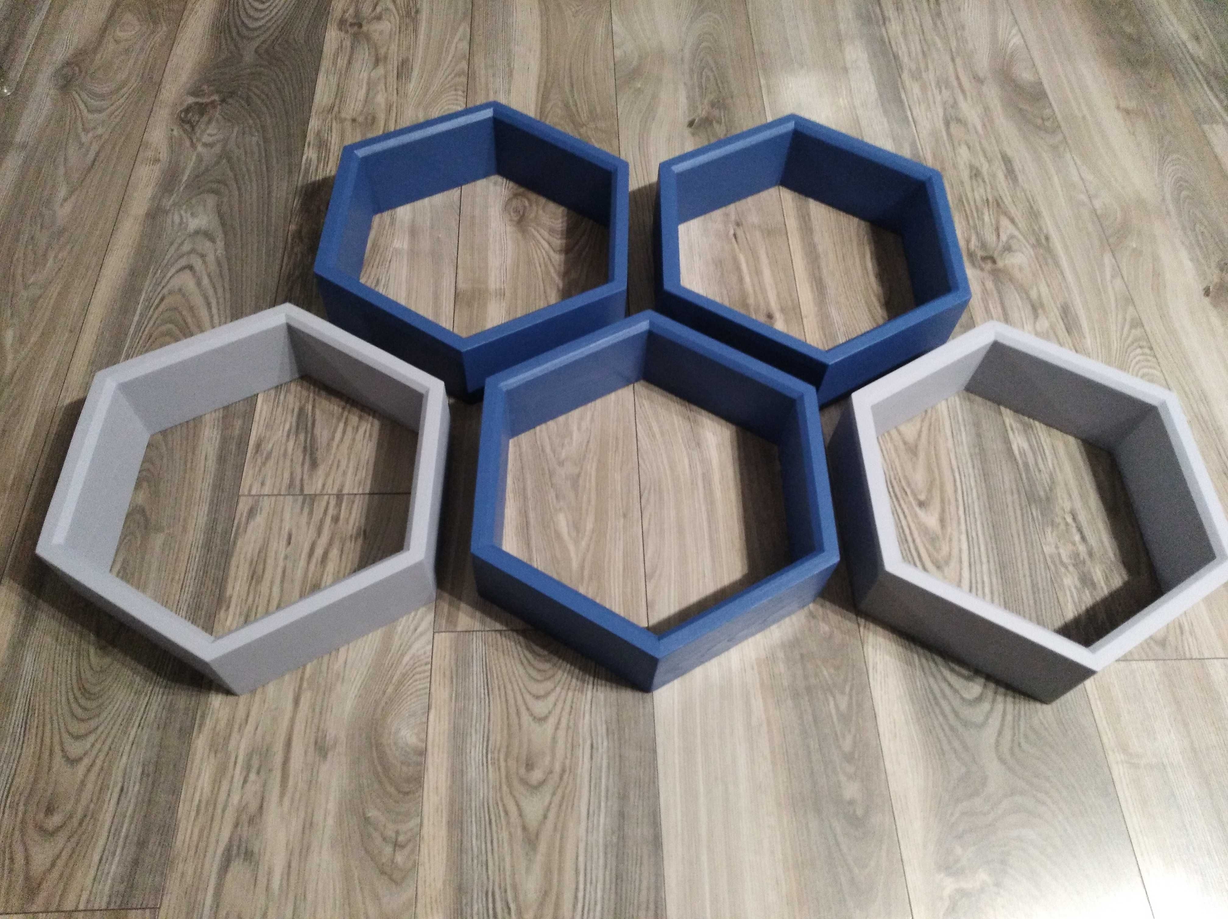 Półka,półki plaster miodu hexagon