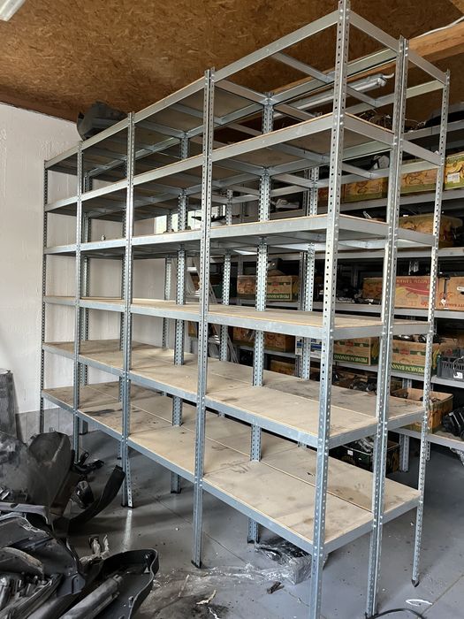 Regaly magazynowe skrecane modulowe