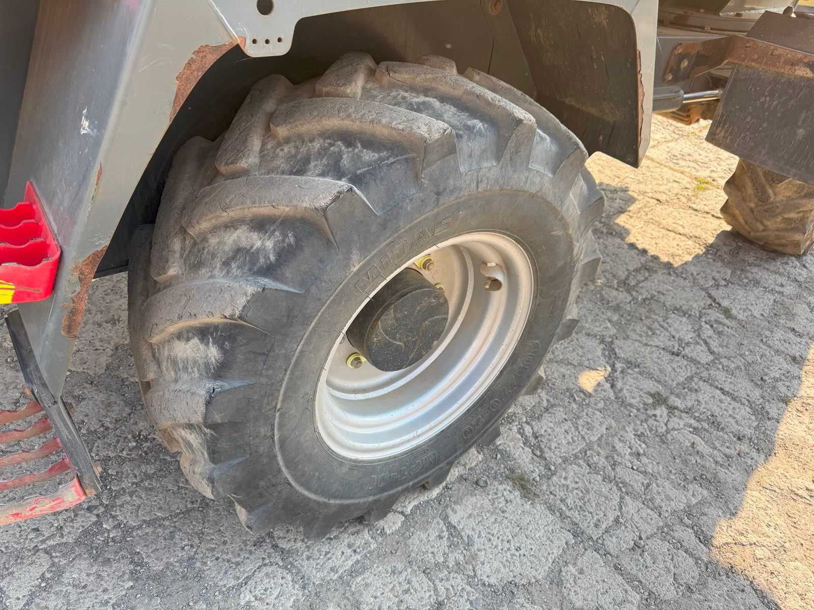 Wacker Neuson DV60 wozidło obrotowe 6 ton z kabiną Dual View klima