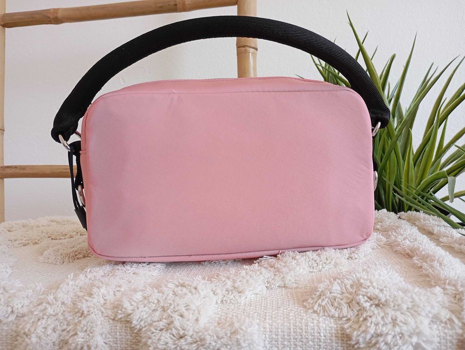 Mala de mão Tommy Jeans rosa