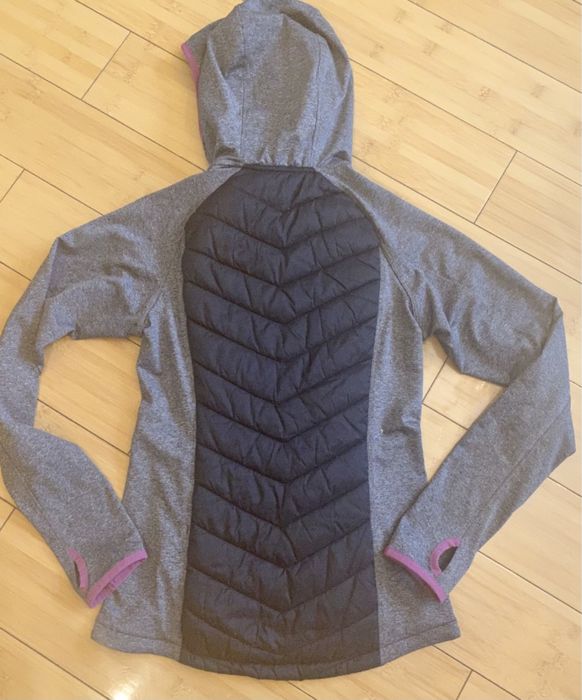 H&M sport xs s кофта на замке худи реглан