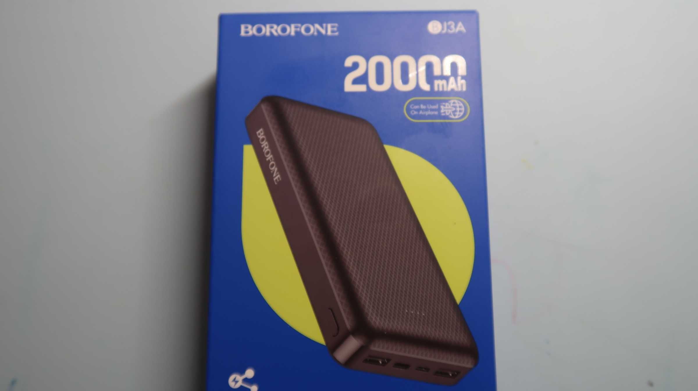 Power Bank павер банк BOROFONE BJ16A Cube 20000mAh (АКЦІЙНА ціна)