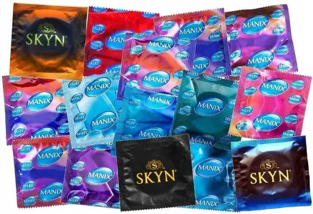 Durex Pasante Unimil Flavours ORGAZMAX prezerwatywy 100 szt duży mix