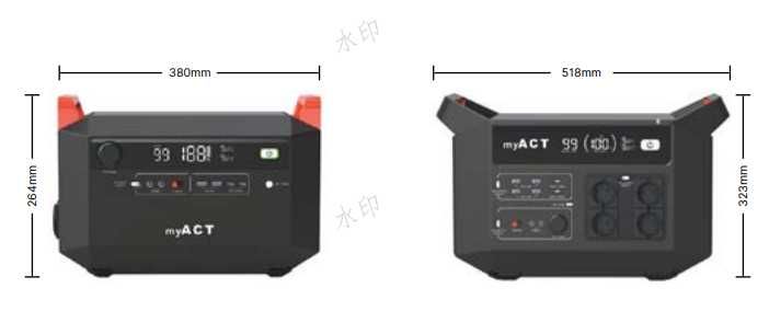 Портативна електростанція MyAct AP2502 2500W/2496Wh
(Fossibot EcoFlow)