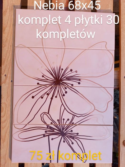 Dekory ceramiczne, mozaika, listwy szklane