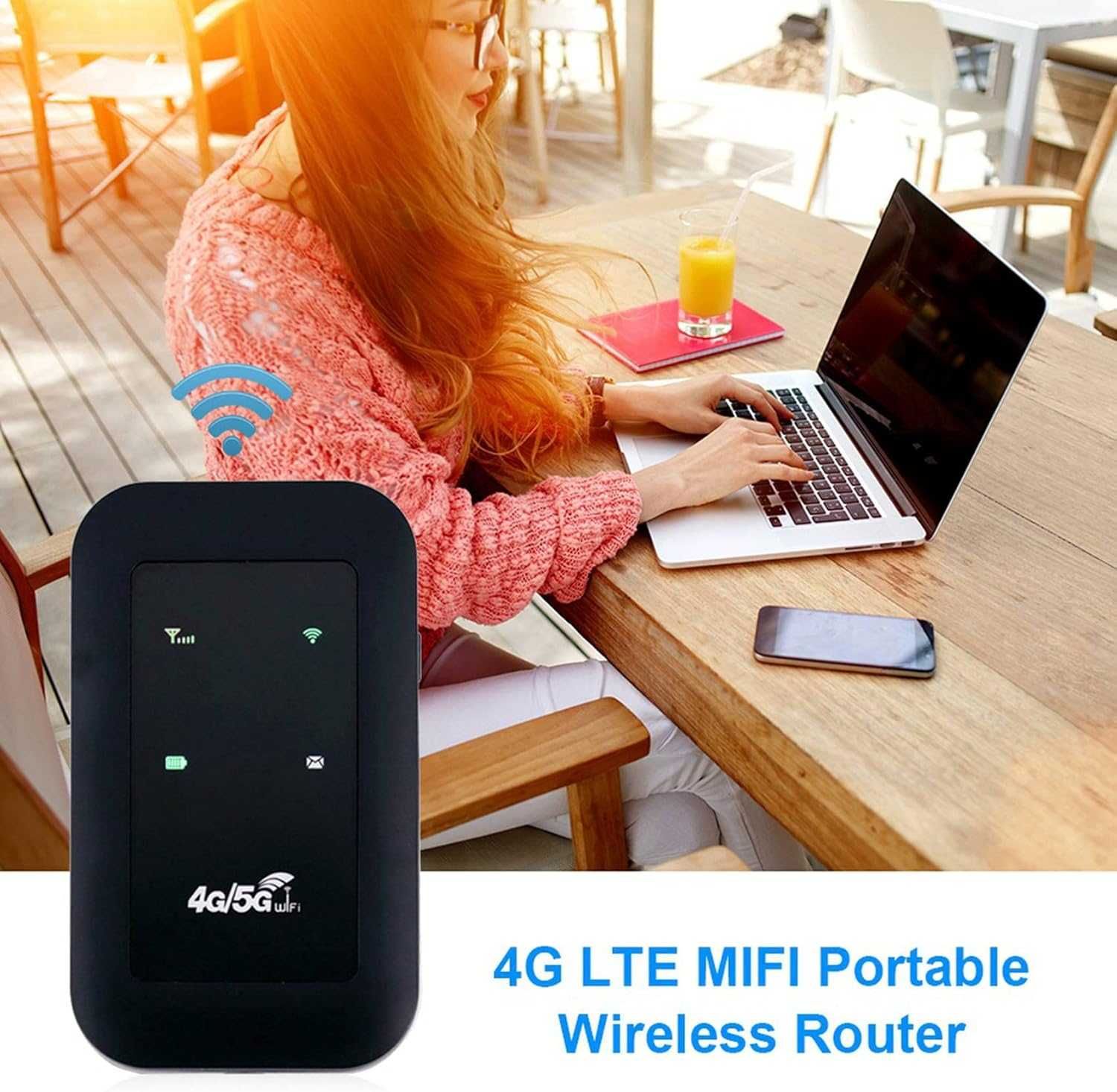 Wi-Fi роутер Карманный 4G LTE (новая модель с Type-C}
