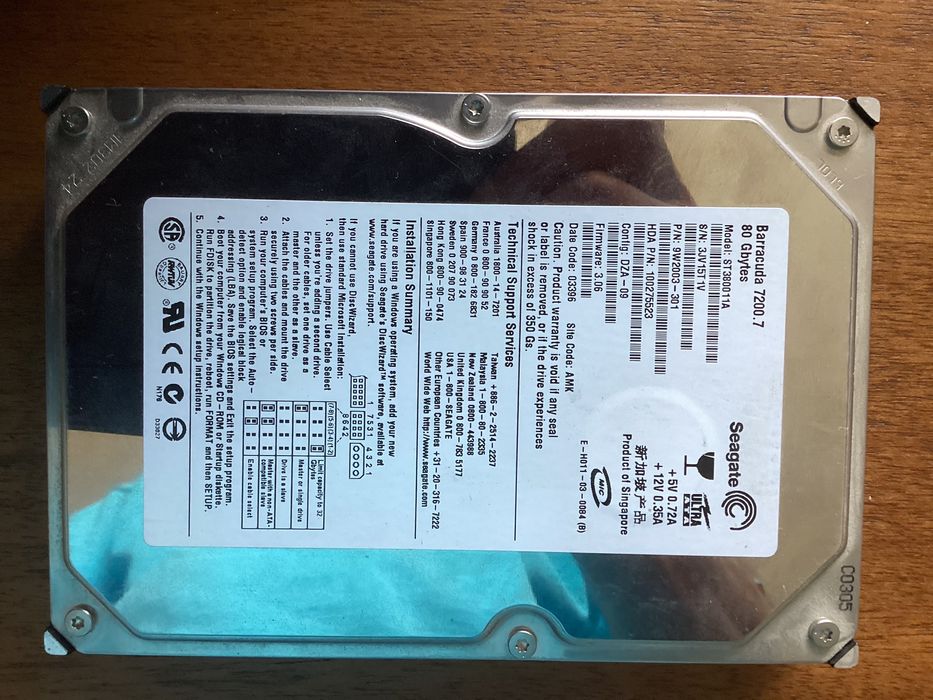 Жорсткий диск Barracuda 7200.7
