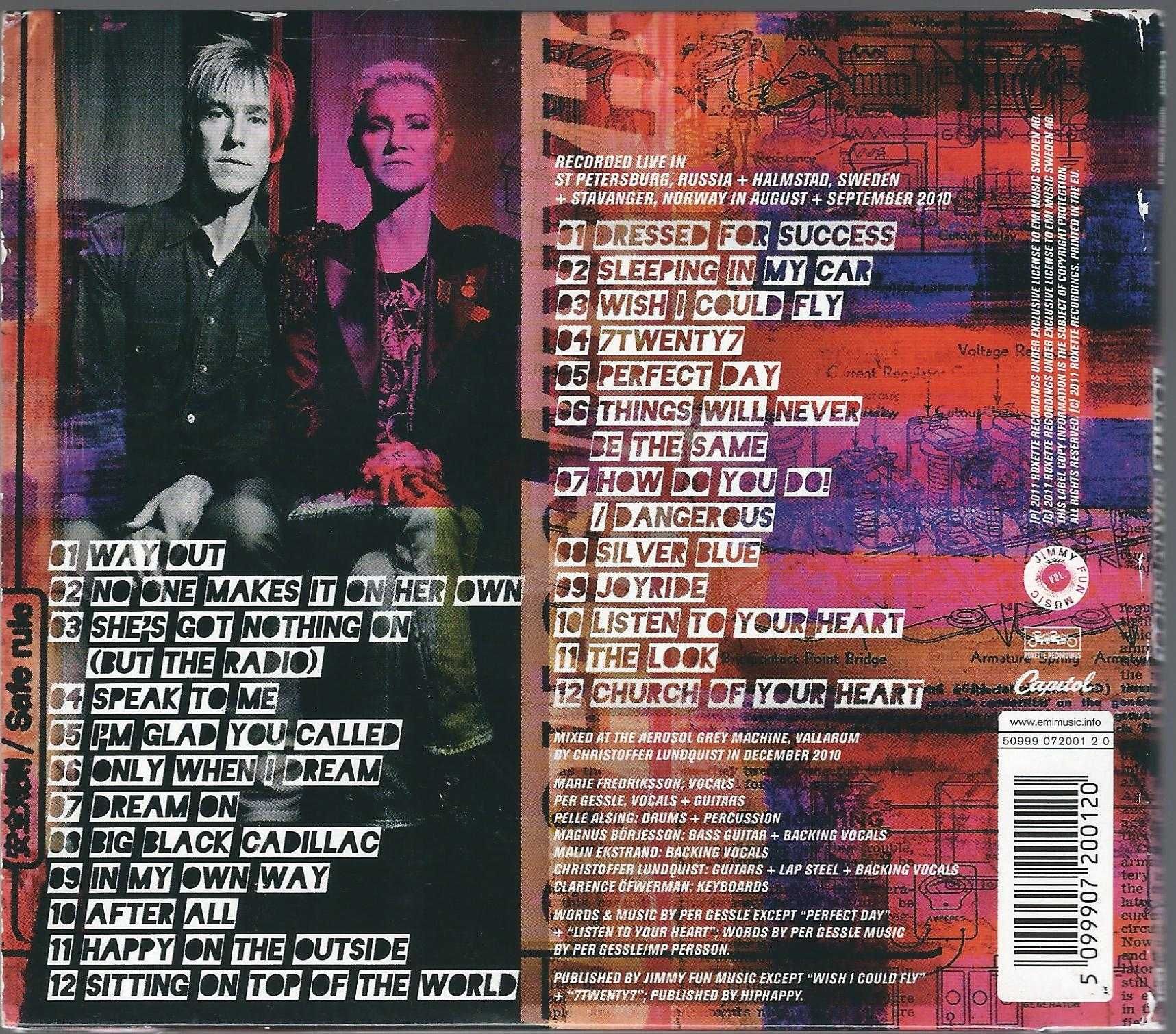 2 CD Roxette - Charm School (2011) (Capitol Records) (Digisleeve)