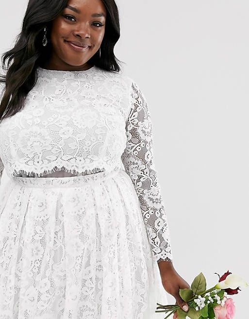 Suknia sukienka ślubna ASOS EDITION Curve Grace XXL