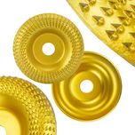 2 x Tarnik tarcza szlifowanie rzeźbienie drewna 125mm. Zestaw 2 szt.