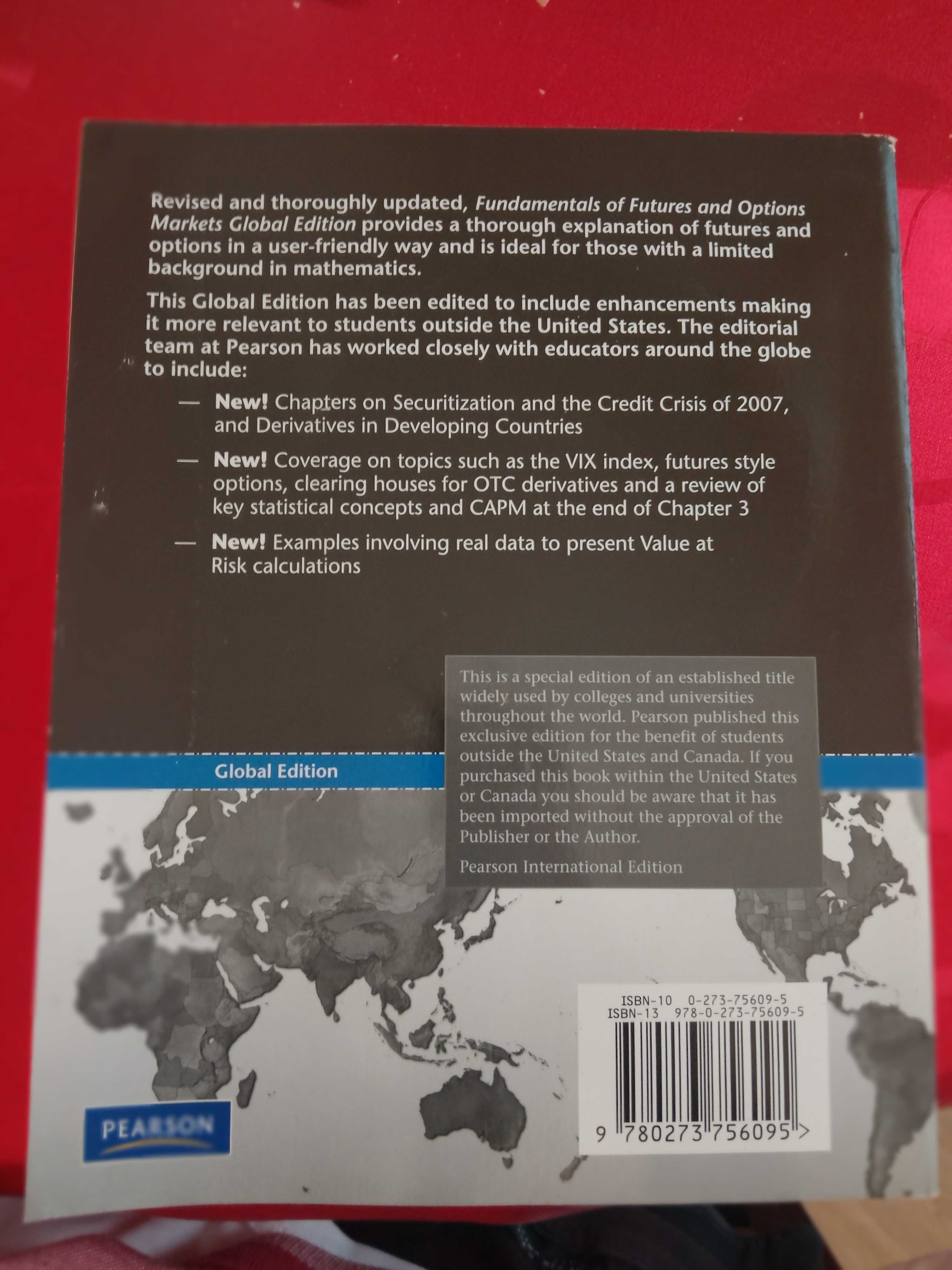Fundamentals of futures and options markets – john c. hull 7th edition