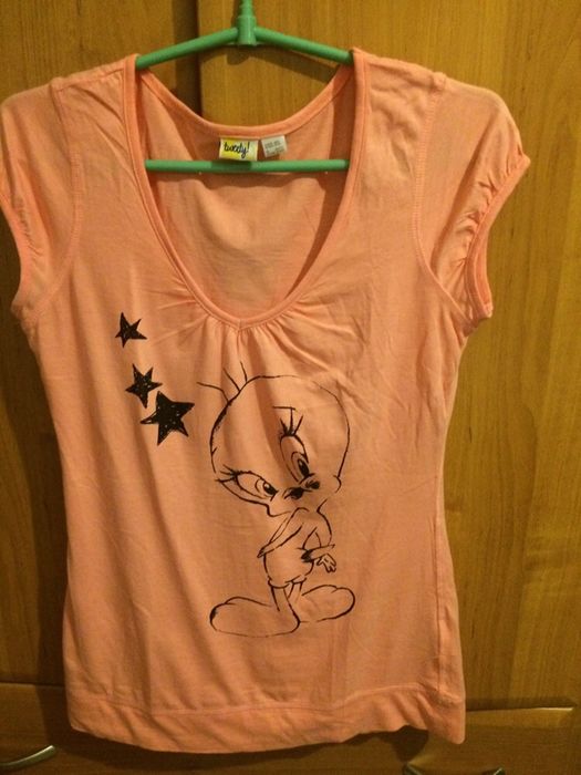 Bluzka krótki rękaw-nowa