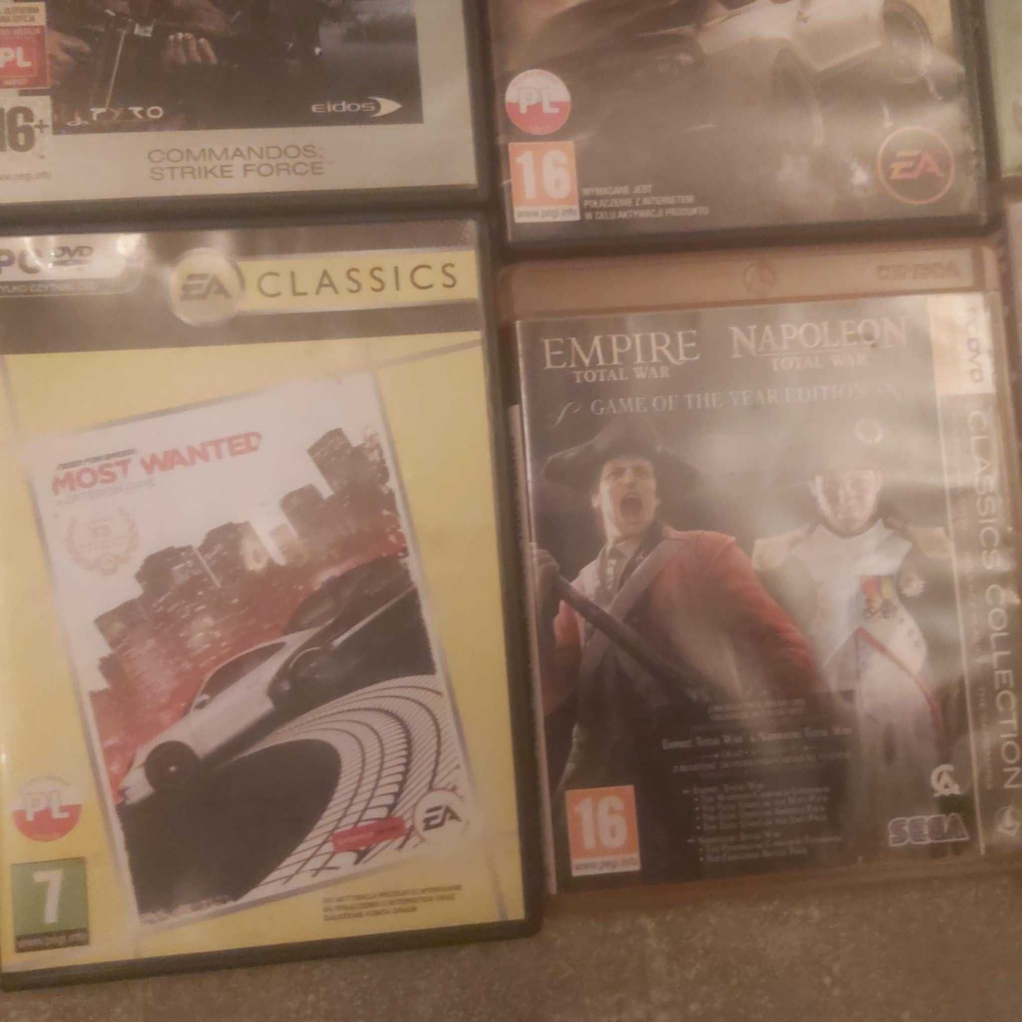 zestaw  13 gier PC  + 2  Encyklopedie