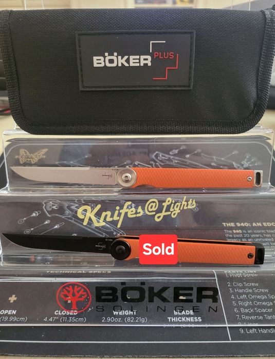 Boker Plus Kaizen Flipper S35VN, ексклюзив