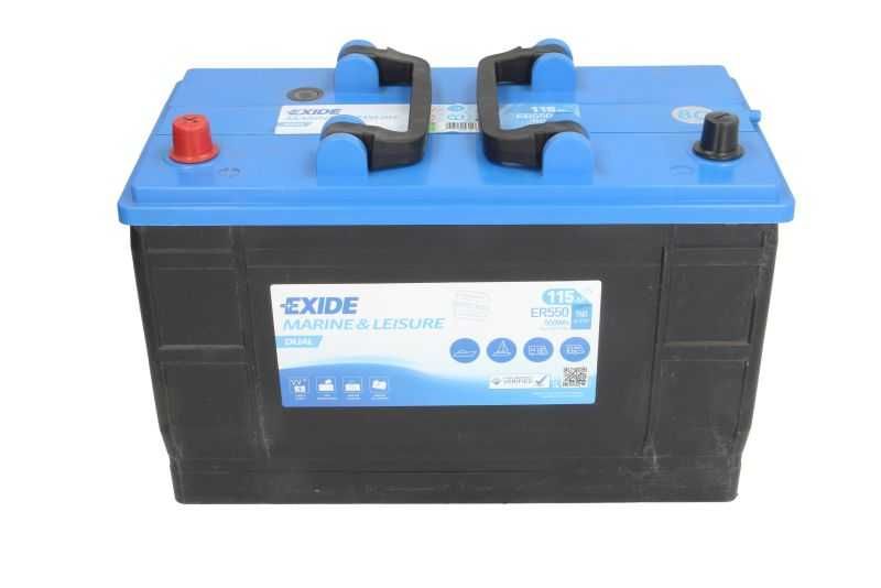 Akumulator marine kamper  Exide ER550  115Ah 760A Dostawa