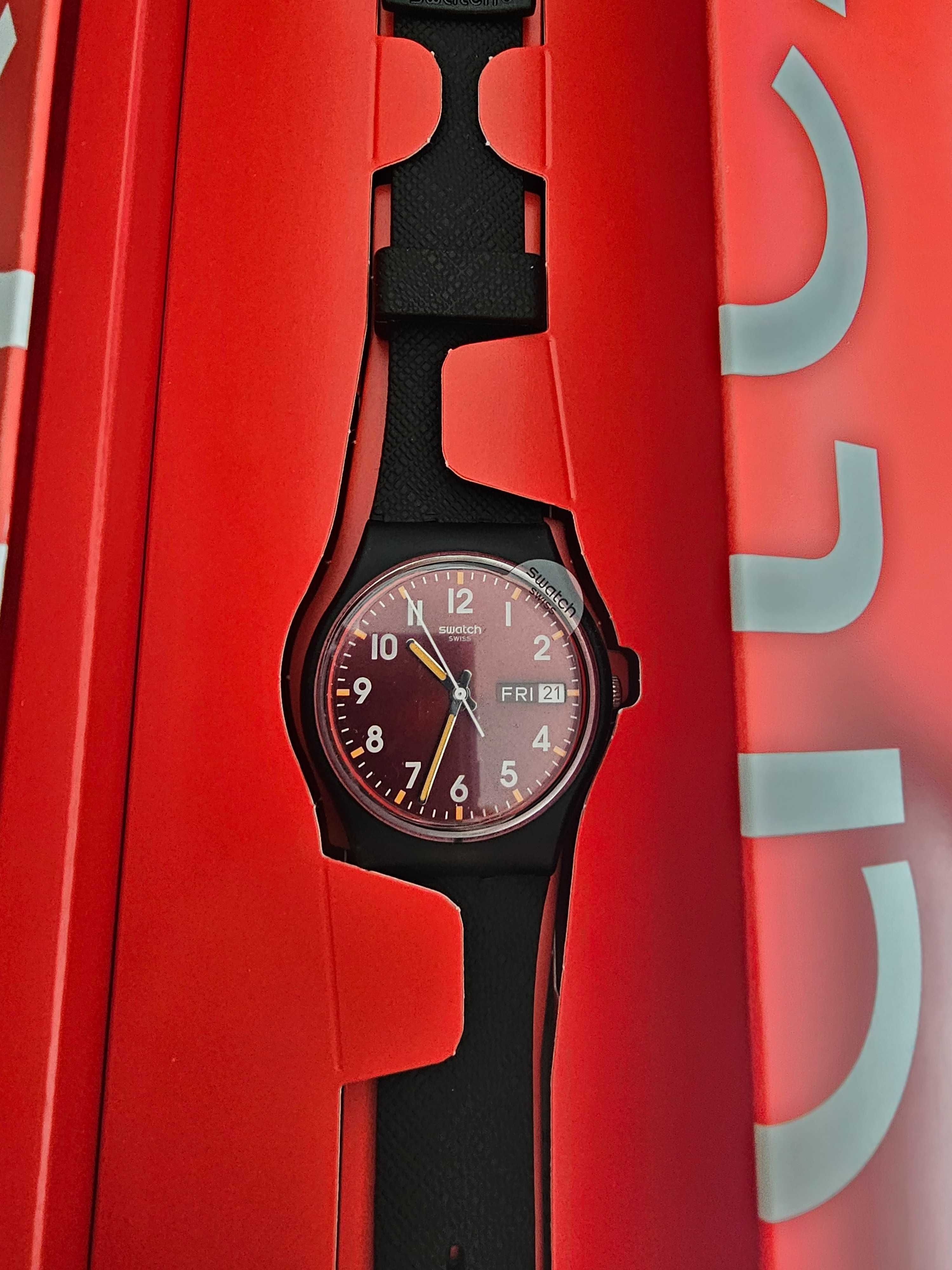 Zegarek Swatch Sir RED / Nowy / Unisex