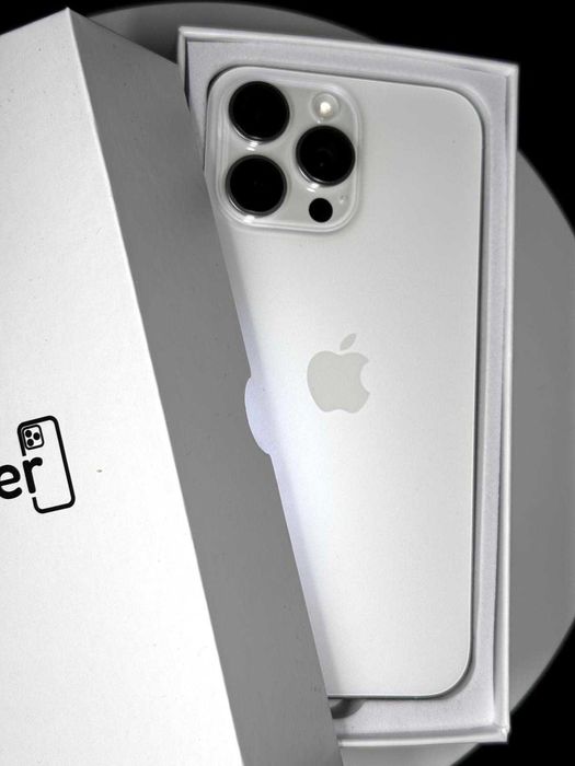 Apple iPhone 16 Pro Max 256GB White Nieużywany 100%Bat 0Cykli 6Msc GW