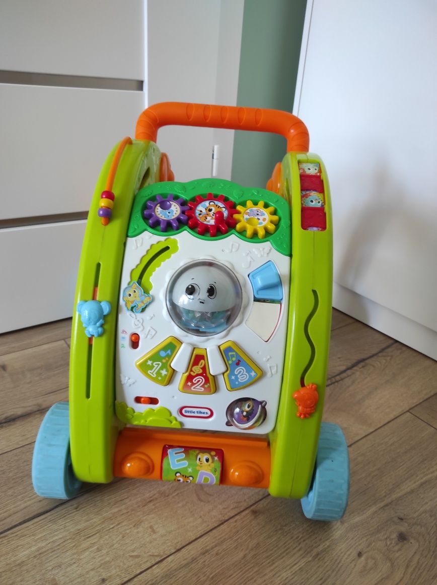 Chodzik pchacz little tikes Safari stół aktywności tablica manipulacyj