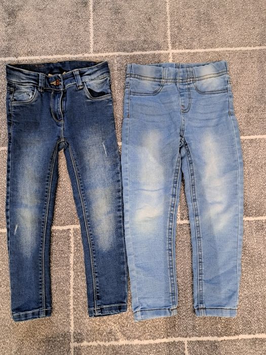 Spodnie jeans r. 104