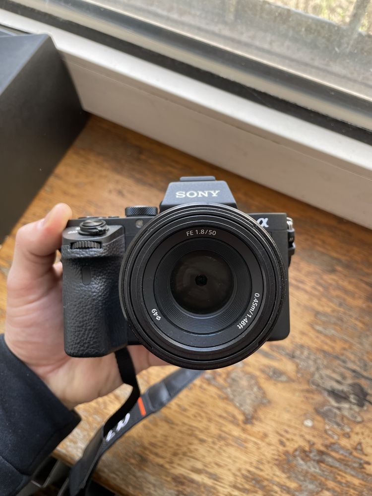 Sony a7 ii e-mount sony 50 mm f1.8