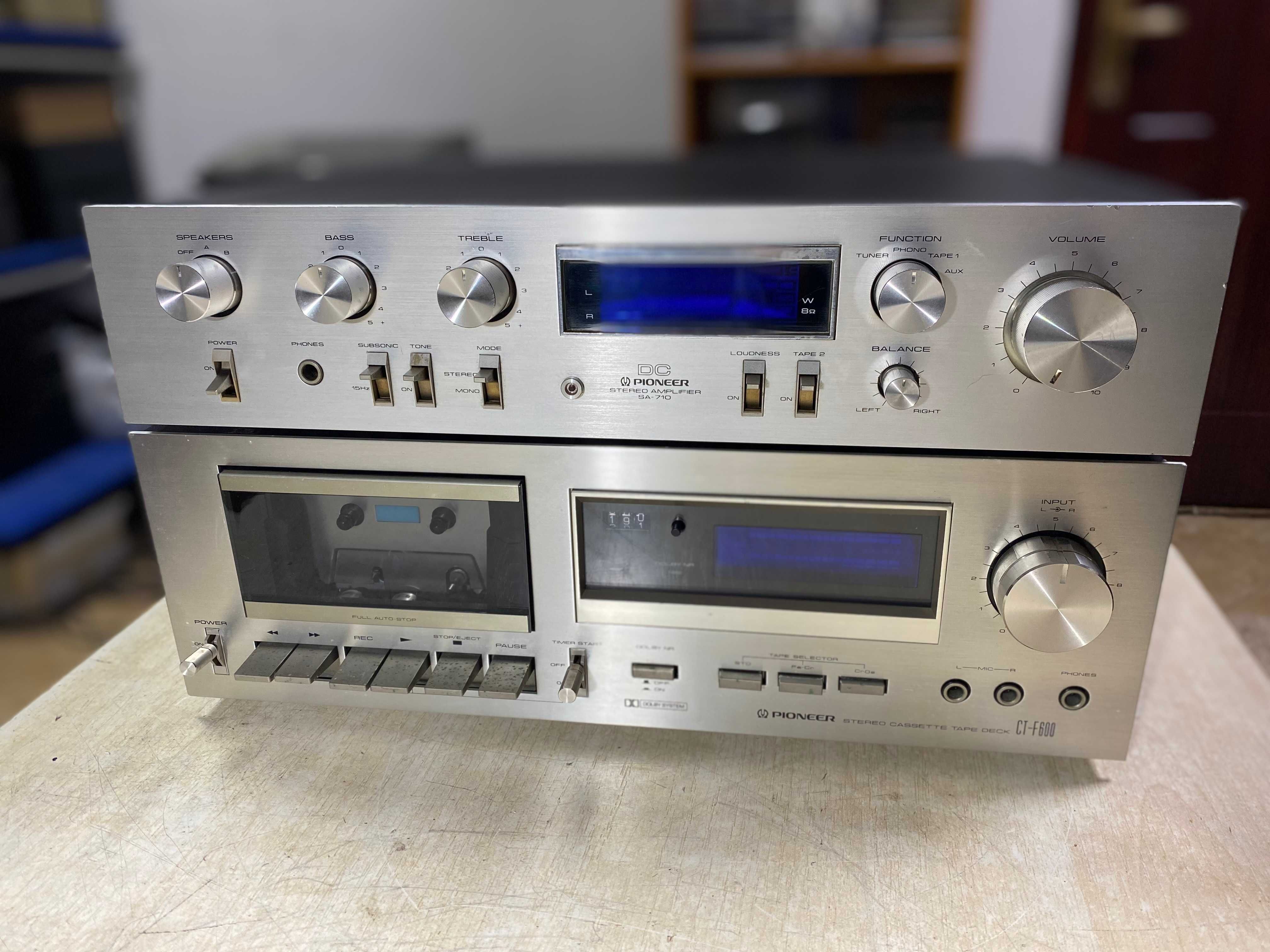wzmacniacz Pioneer SA 710 Blue Line