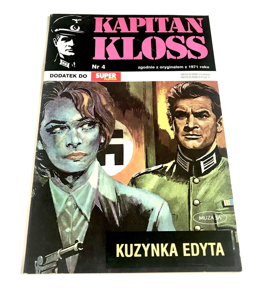 Hans Kloss Kuzynka Edyta komiks wydanie z 2007 roku