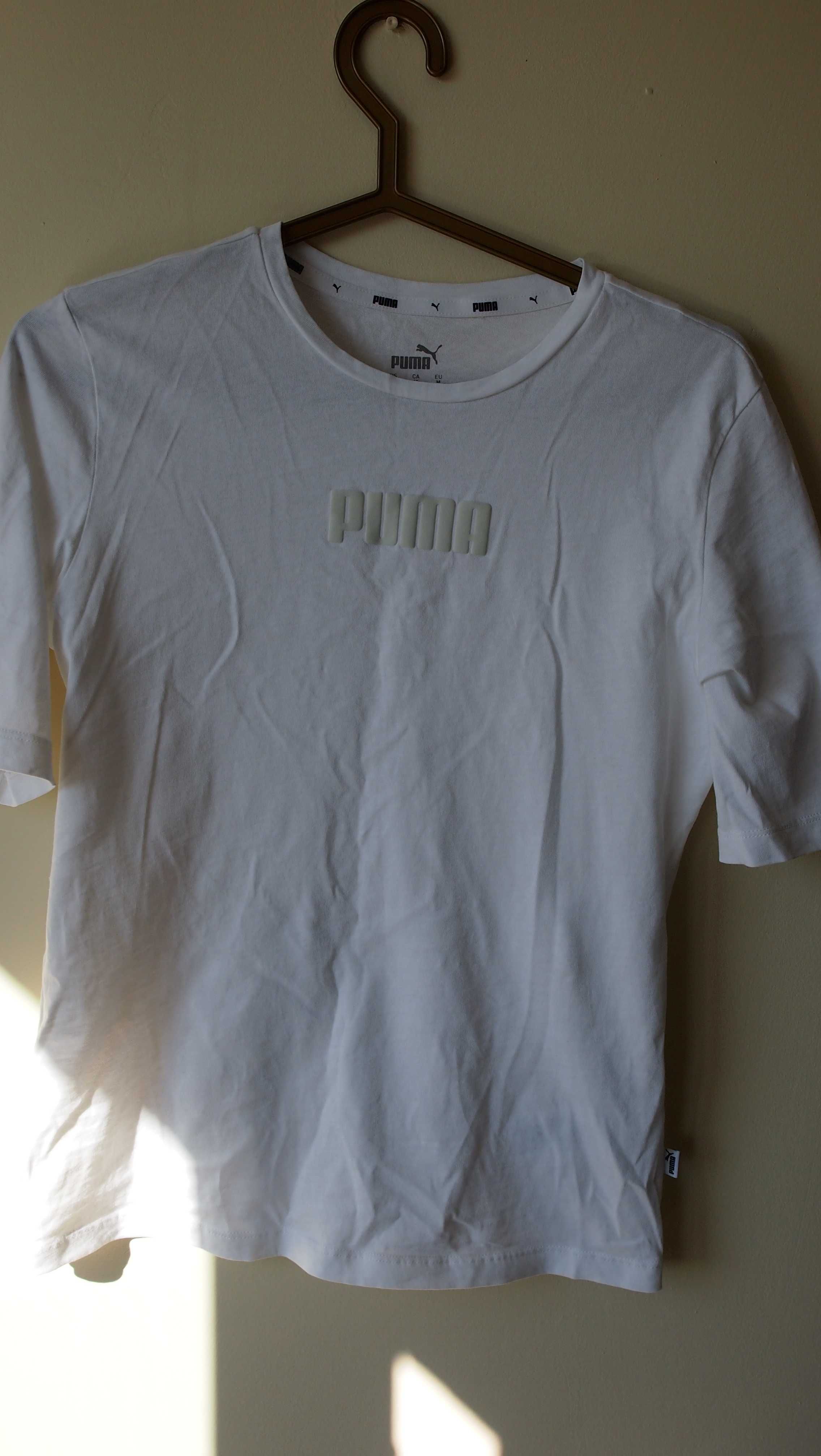 T shirt bluzka puma biała M nowa