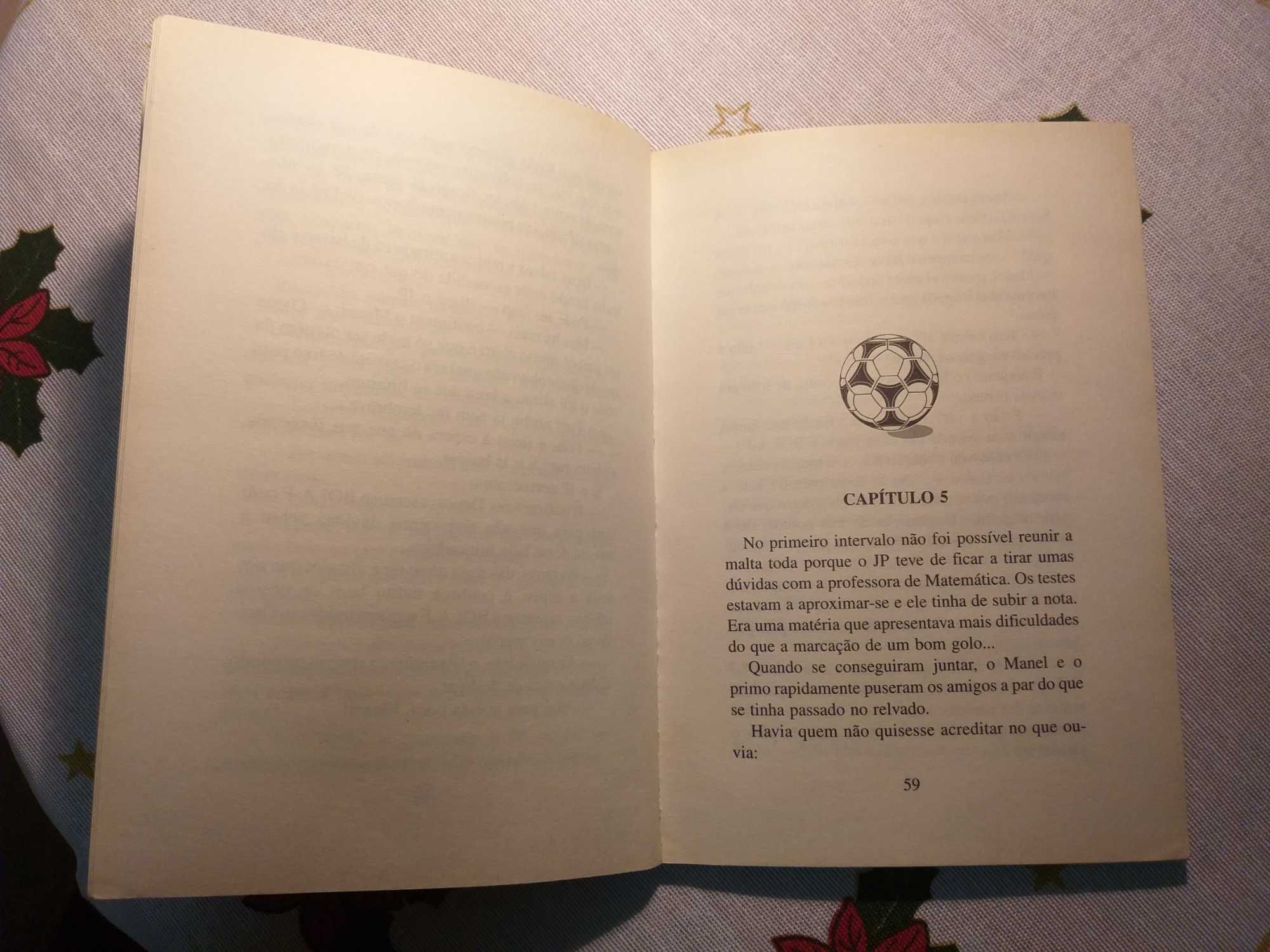 Livro "A Ameaça da Bola-F" de Nuno Magalhães