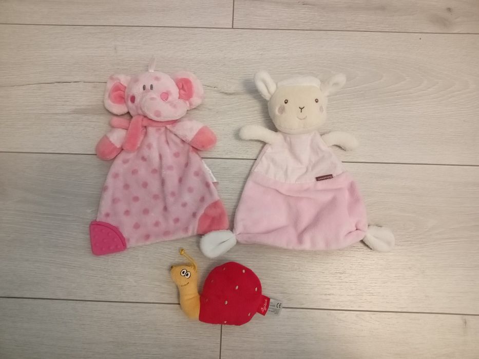 Лот 3шт! Комфортер Овечка. Слоник. Равлик. Іграшки. Сплюшка. Обнимашка