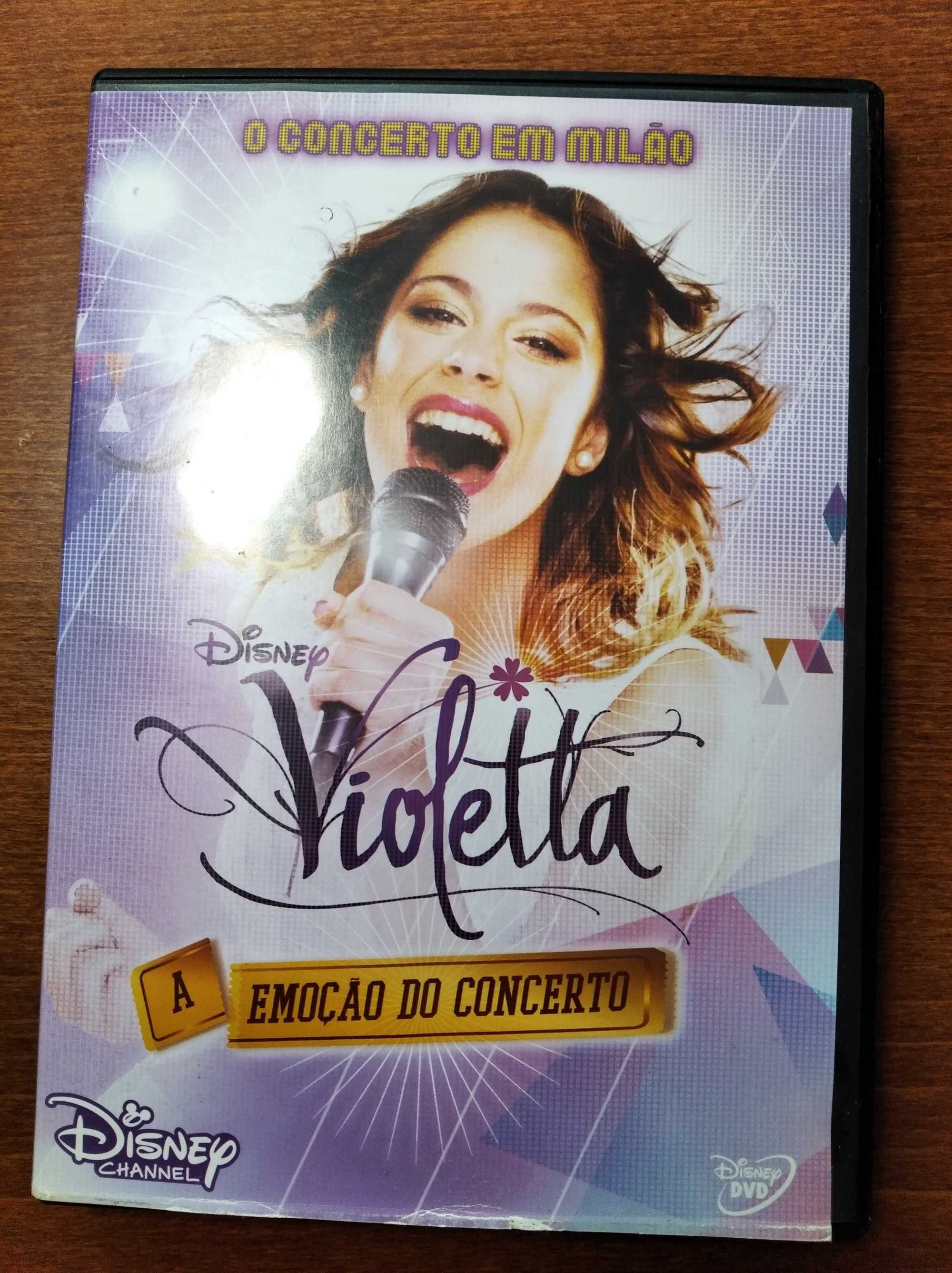 dvd violeta concerto em milao