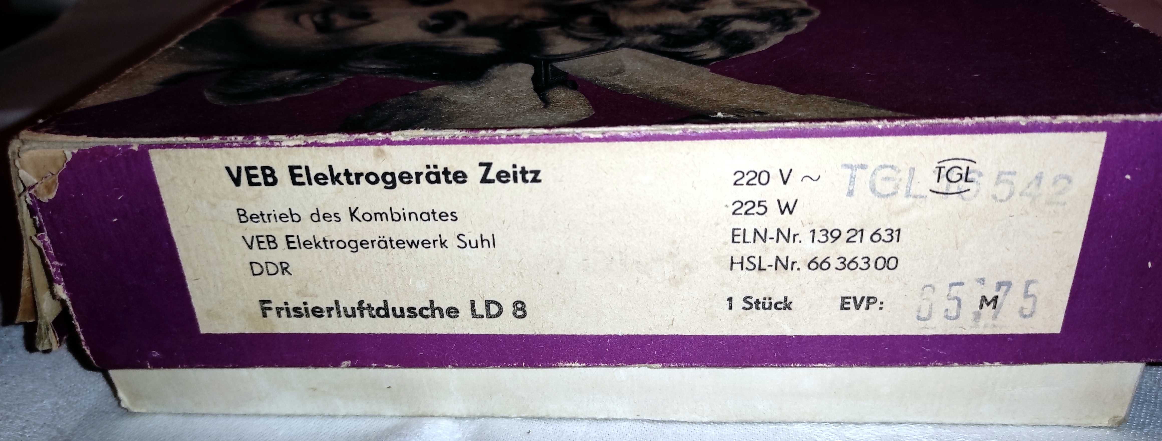 Zestaw do stylizacji włosów LD 8 (DDR)
