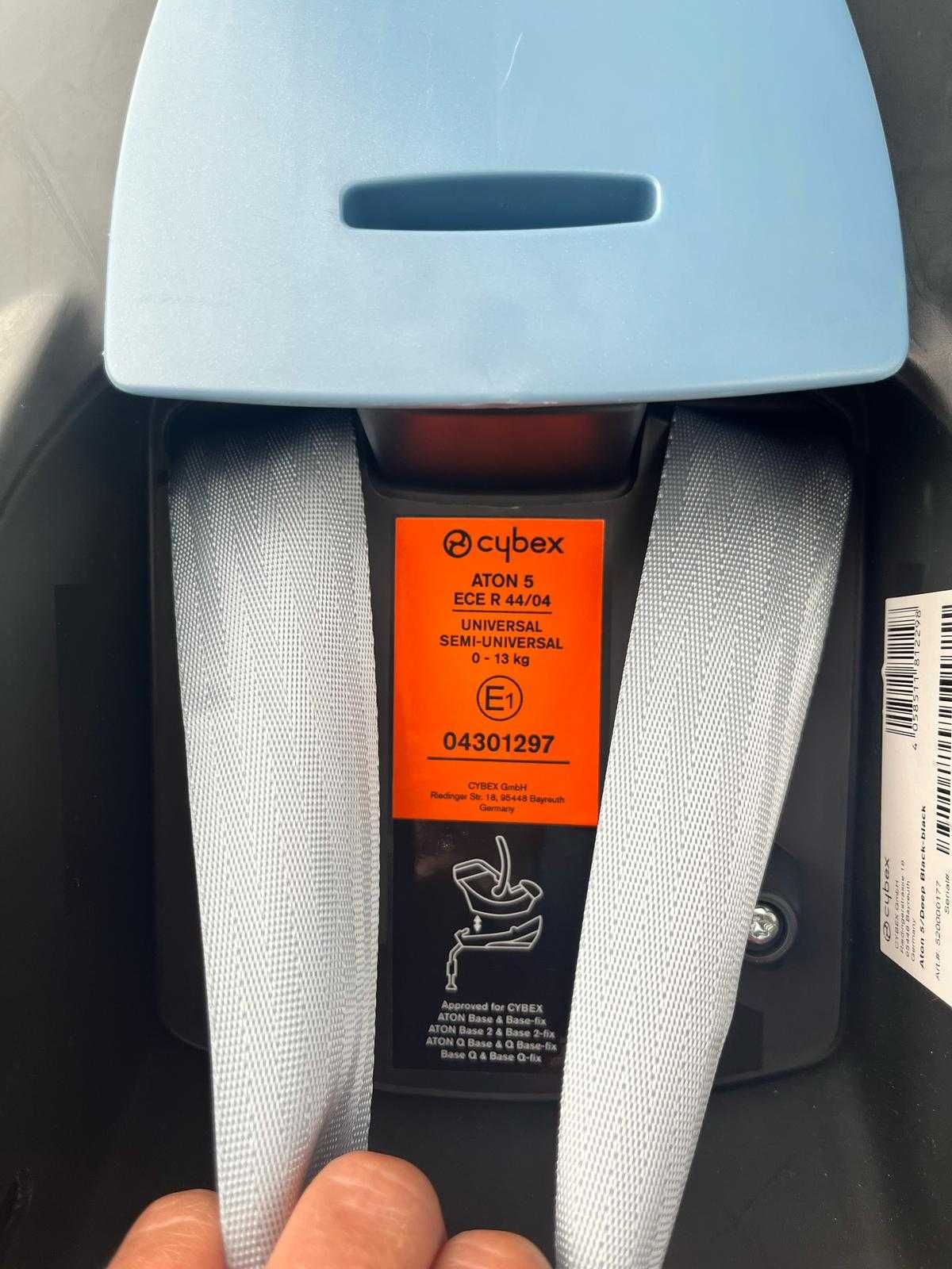 fotelik, nosidełko, nosidło dla dziecka cybex 0-13 kg aton 5