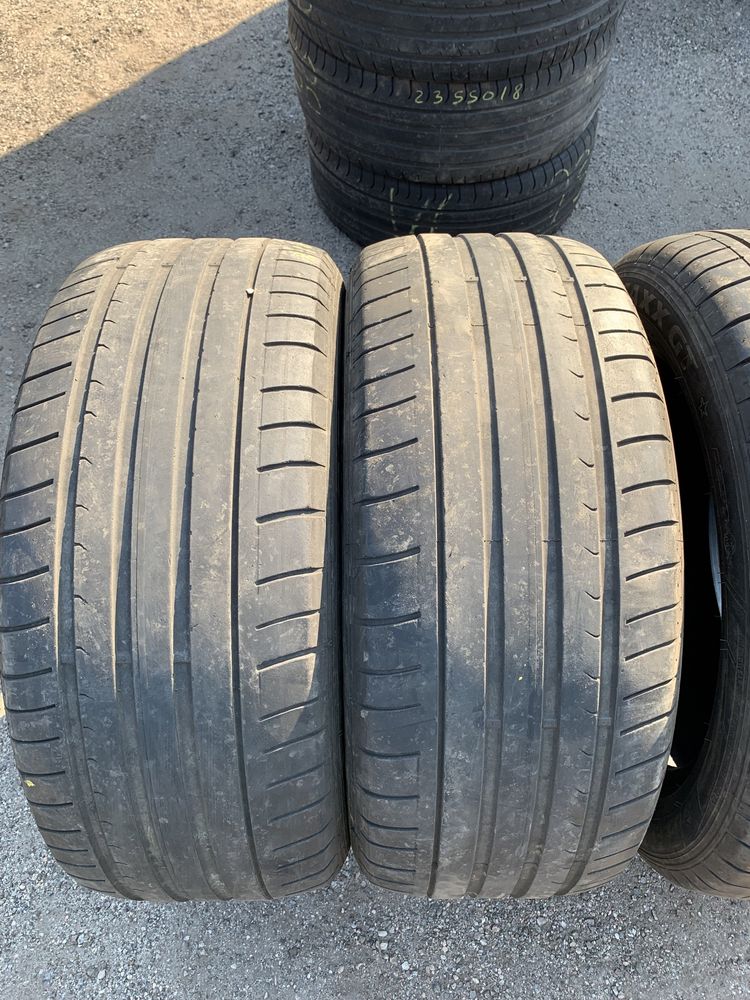 4шт 245/50R18 Dunlop SpSportMaxx, СКЛАД Б/У РЕЗИНЫ
